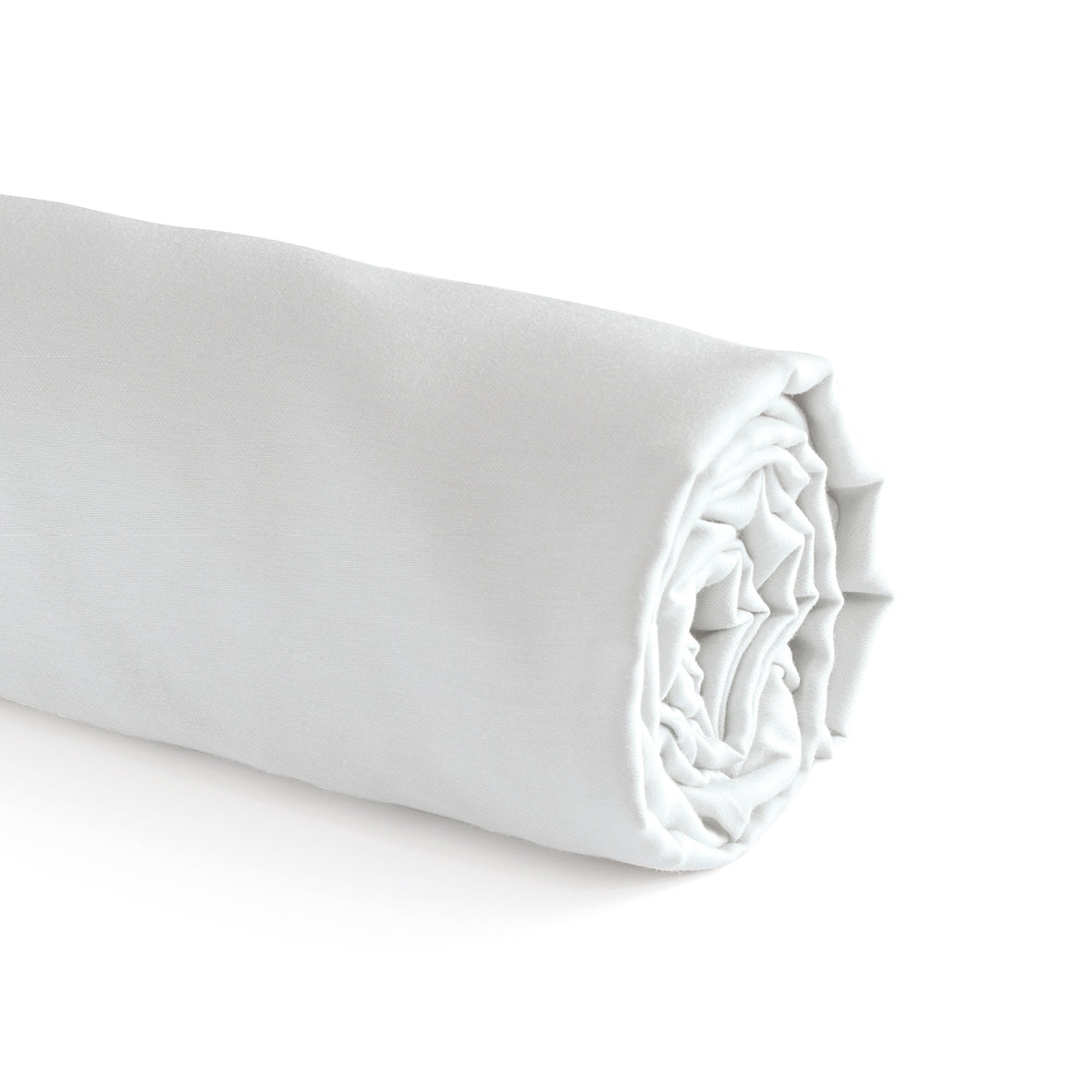TEX HOME Drap-housse 90x200 cm Coton Uni Blanc