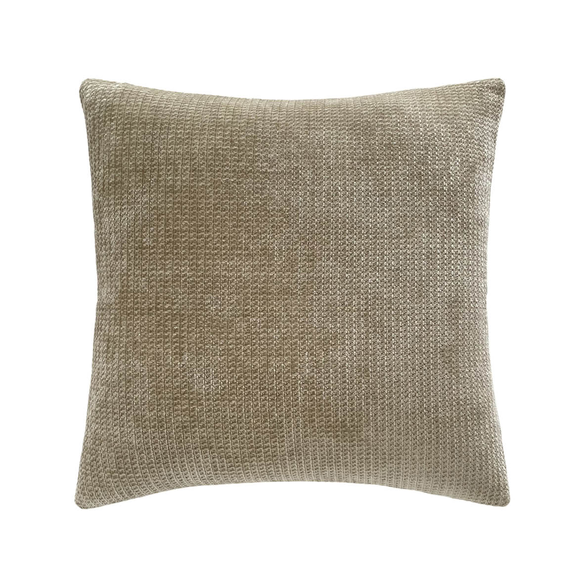 Housse de coussin Léona Taupe - 45 x 45 cm