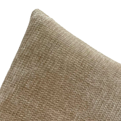 Housse de coussin Léona Taupe - 45 x 45 cm