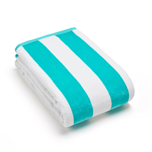 Beach towel Constance Turquoise - 90 x 180 cm