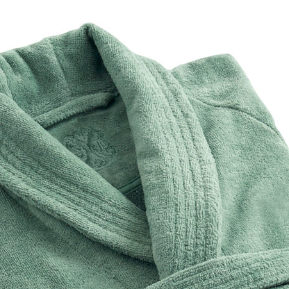 Bathrobe with shawl collar - Green