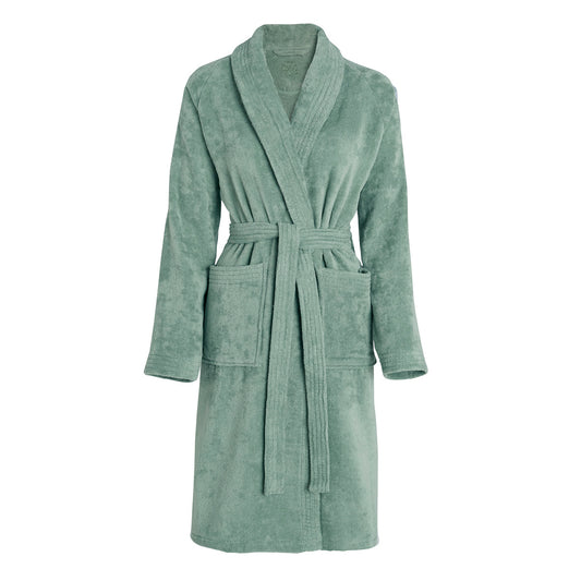 Bathrobe with shawl collar - Green