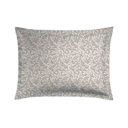 Set of 2 pillowcases cotton satin - Romanesque Taupe 50 x 70 cm