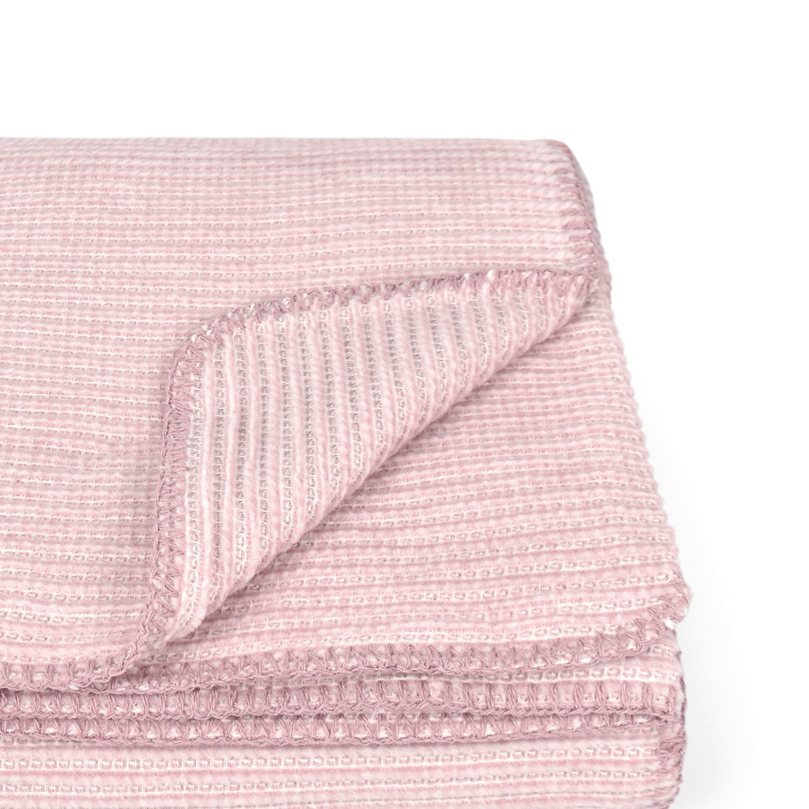 Woven plaid Light pink - 130 x 170 cm