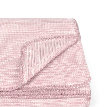 Woven plaid Light pink - 130 x 170 cm