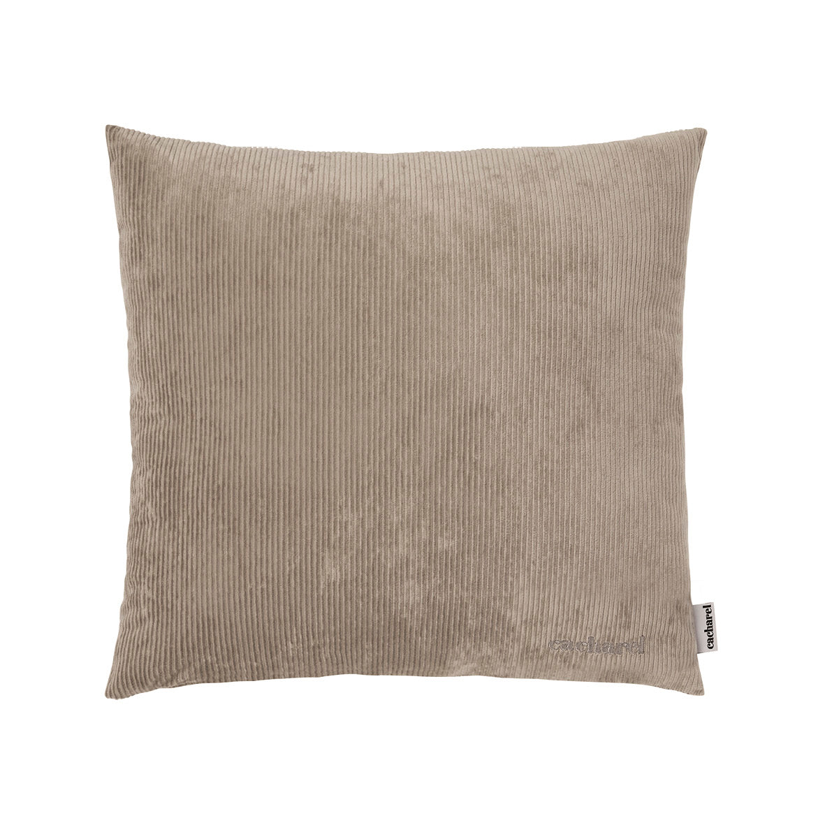 Corduroy Cushion - Taupe 45 x 45 cm