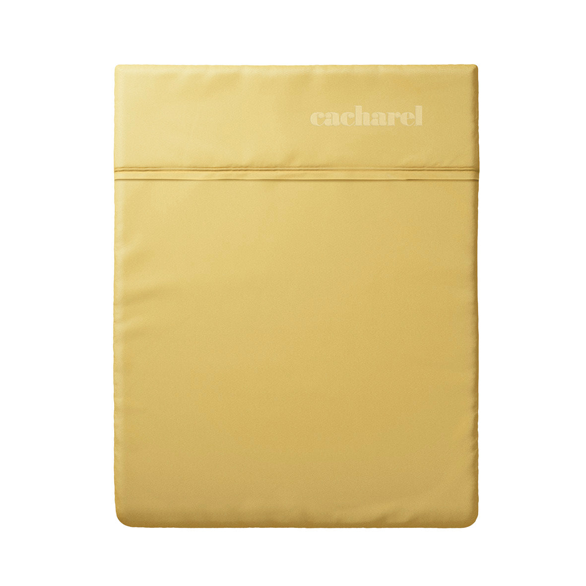 Flat sheet cotton satin - Uni Ochre