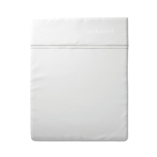 Flat sheet cotton satin - Uni White