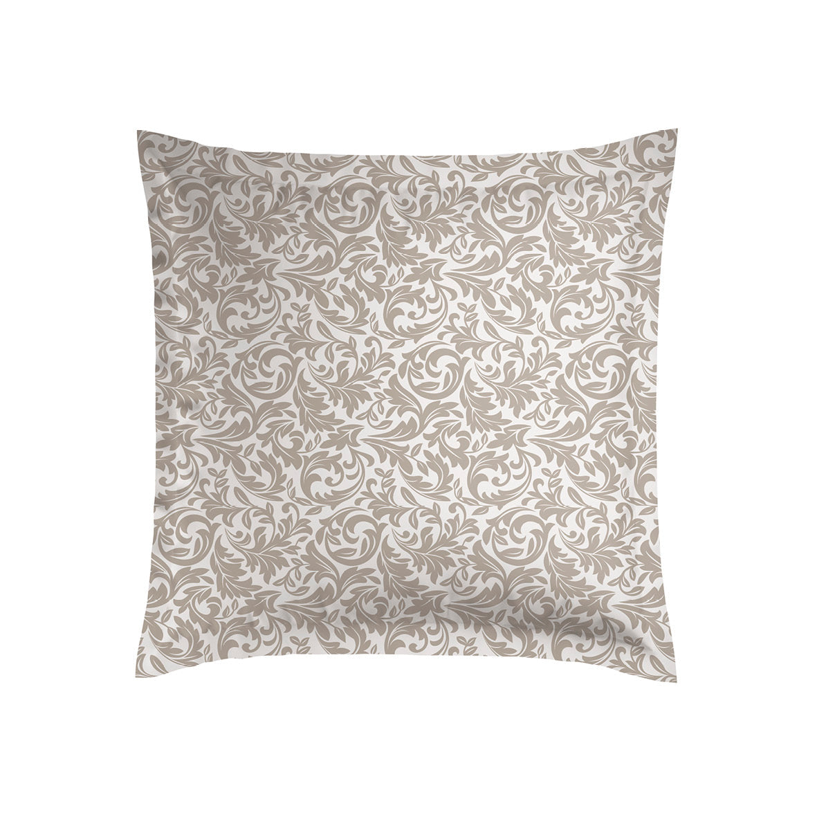 Set of 2 pillowcases cotton satin - Romanesque Taupe