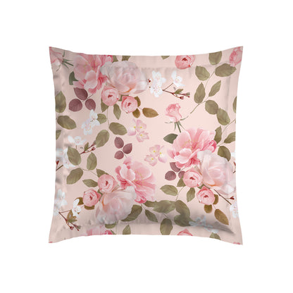 Pillowcase(s) cotton satin - Cerisier des Collines Pink