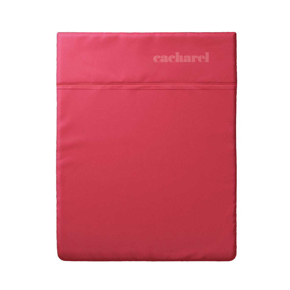 Flat sheet cotton satin - Uni Red