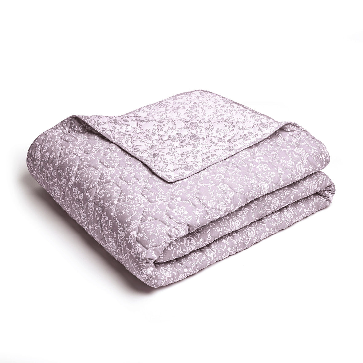 Bedspread - Floraison de Roses Lavender