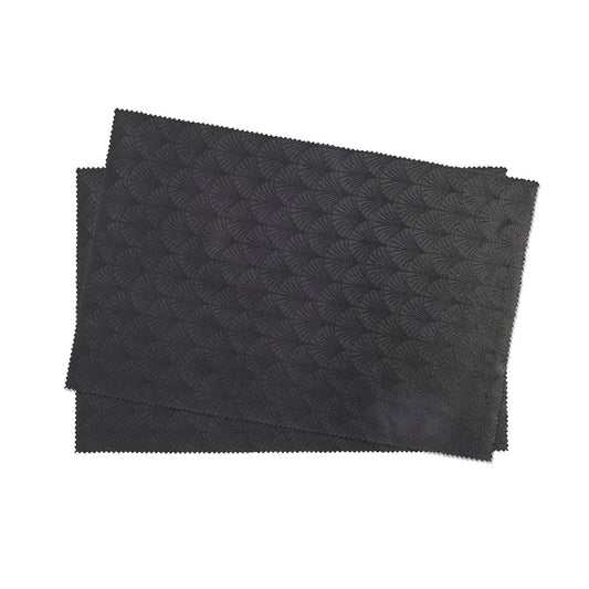 Set of 2 placemats - Lila Black