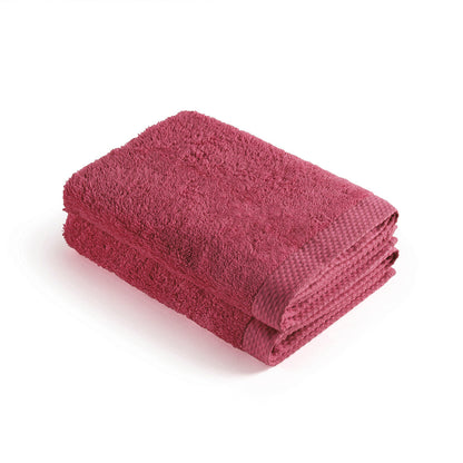 Set of 2 kitchen towels - 45 x 45 cm Blush pink