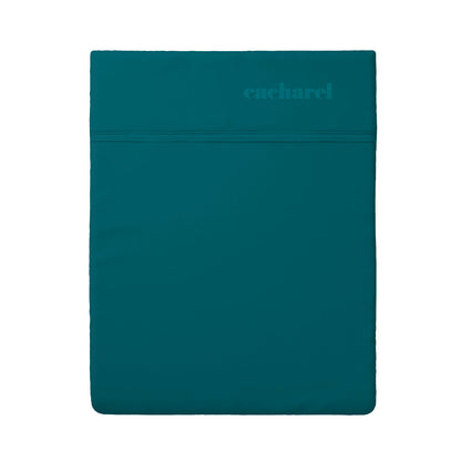 Flat sheet cotton satin - Uni Green