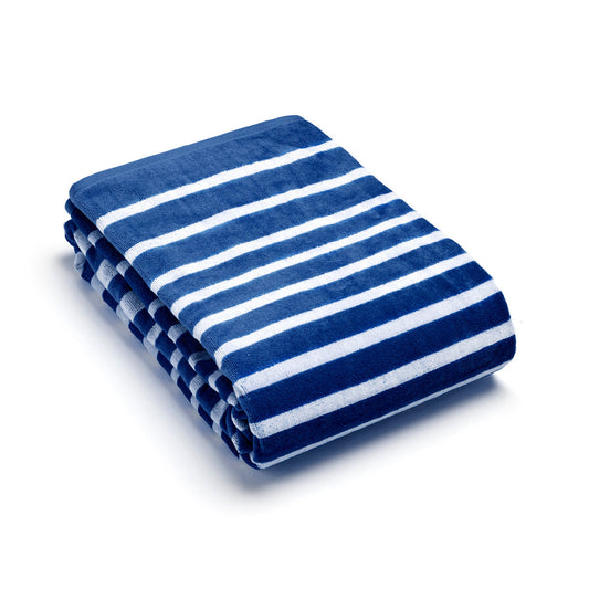 Beach towel Océane Dark blue - 90 x 180 cm