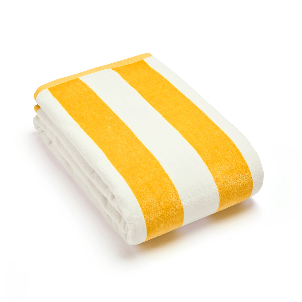 Beach towel Alba Yellow - 90 x 180 cm