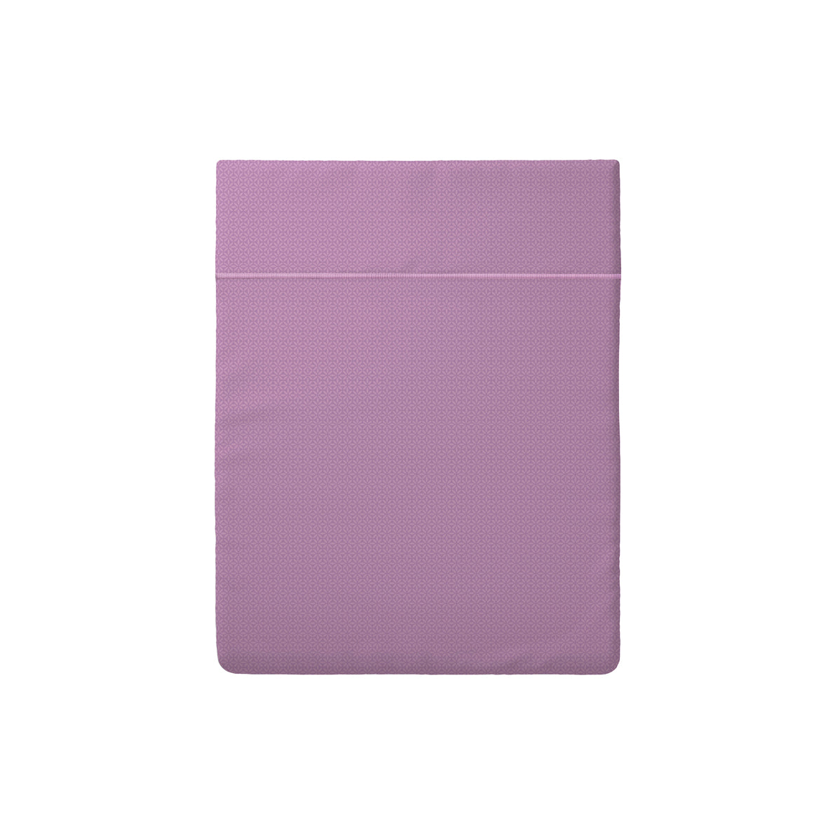 Flat sheet cotton satin - Marie fleurs Purple