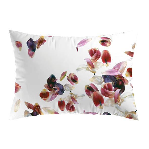 Pillowcase(s) cotton satin - Aurore White 2 x (50 x 70 cm)