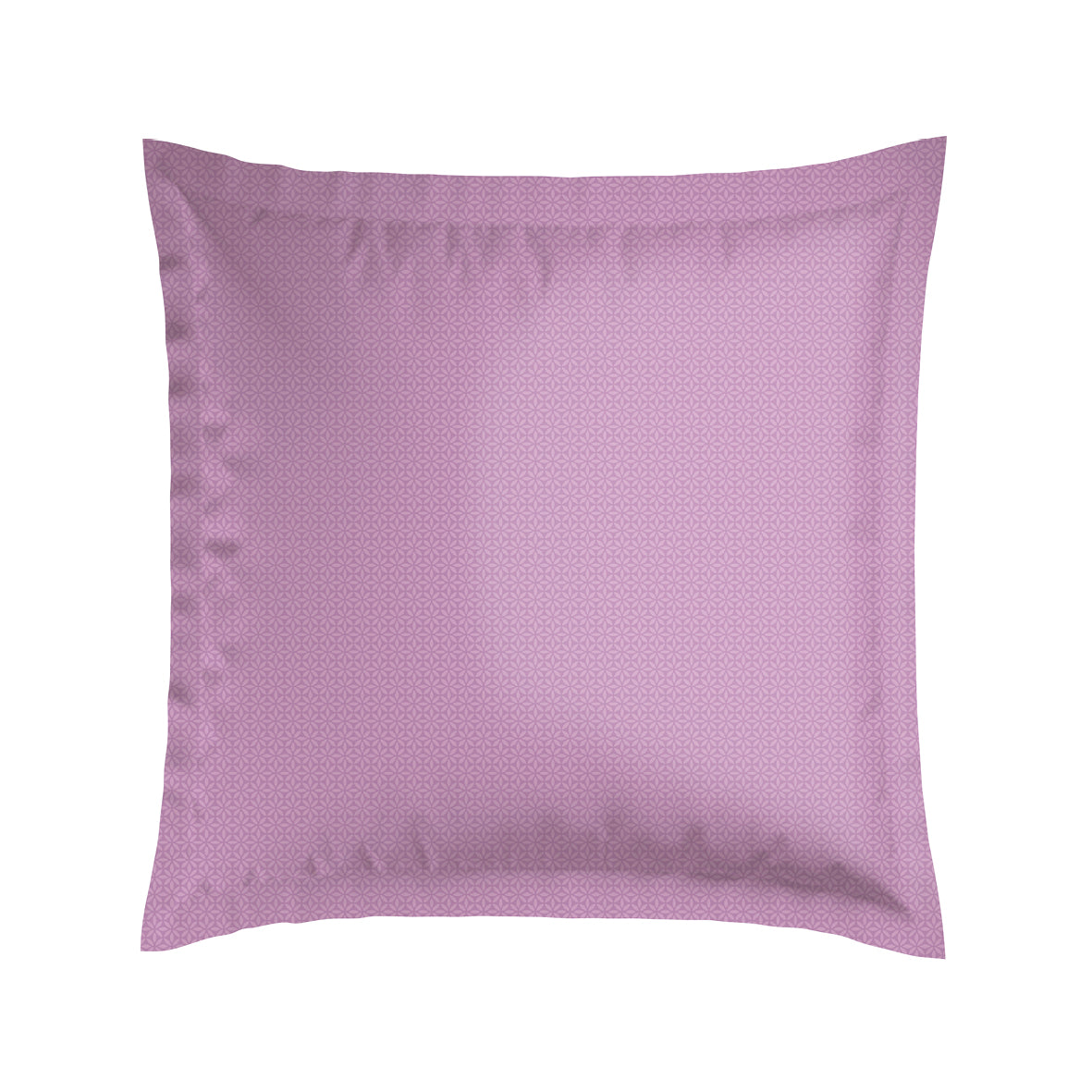 Pillowcase(s) cotton satin - Prairie de fleurs sauvages White / Purple