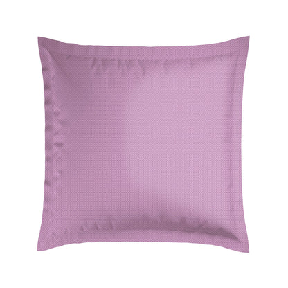 Pillowcase(s) cotton satin - Prairie de fleurs sauvages White / Purple