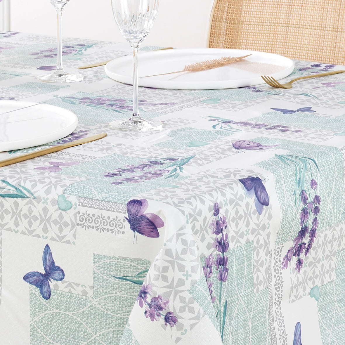 Tablecloth - Bouquet de lilas Lavender