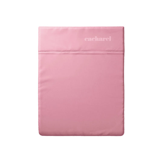 Flat sheet linen / cotton - Uni Pink