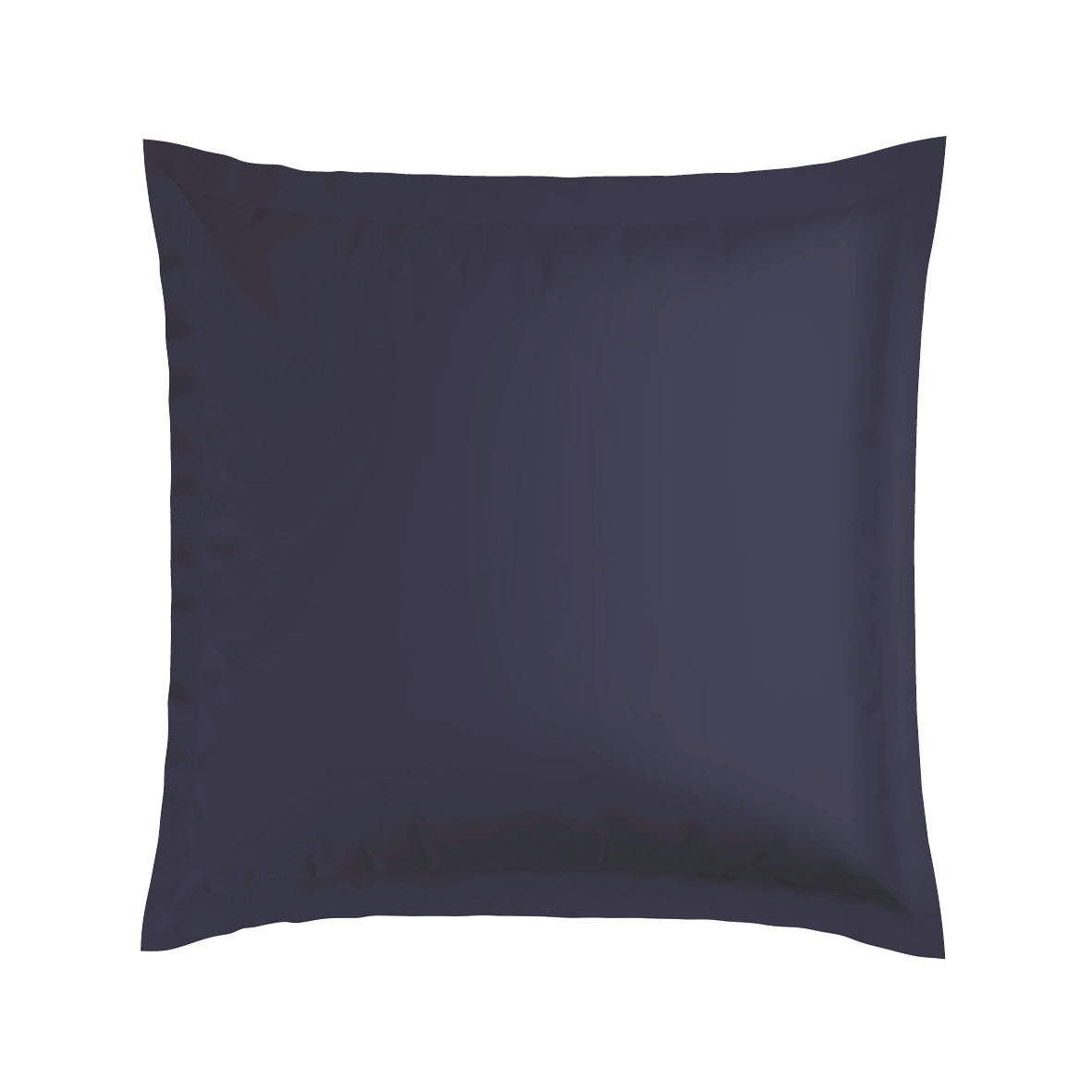 Pillowcase(s) cotton satin - La Rochelle White / Dark blue