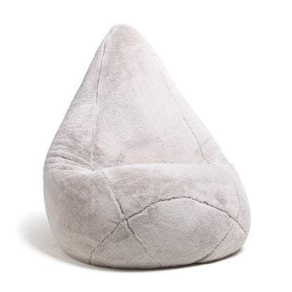 Bean bag cover fake fur - Grey - 130 x 80 cm