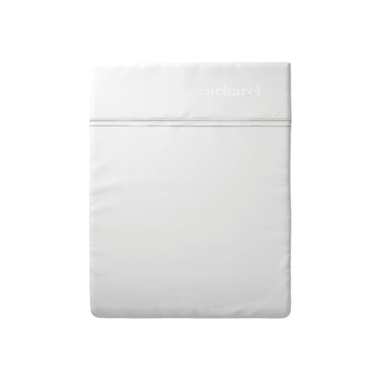 Flat sheet linen / cotton - Uni White