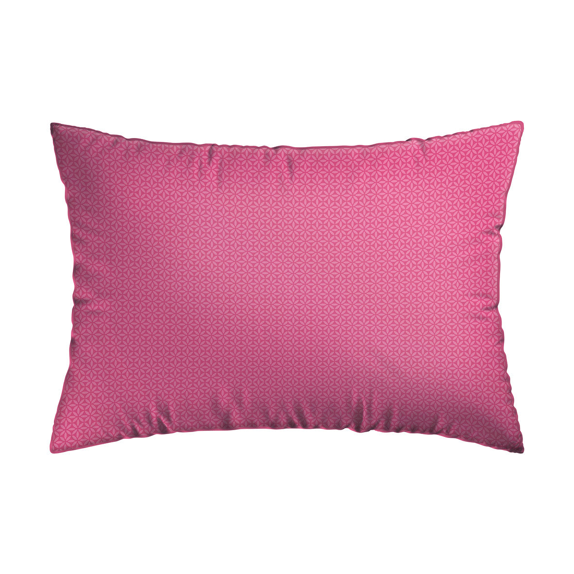 Pillowcase(s) cotton satin - Jardin secret Dark blue / Pink