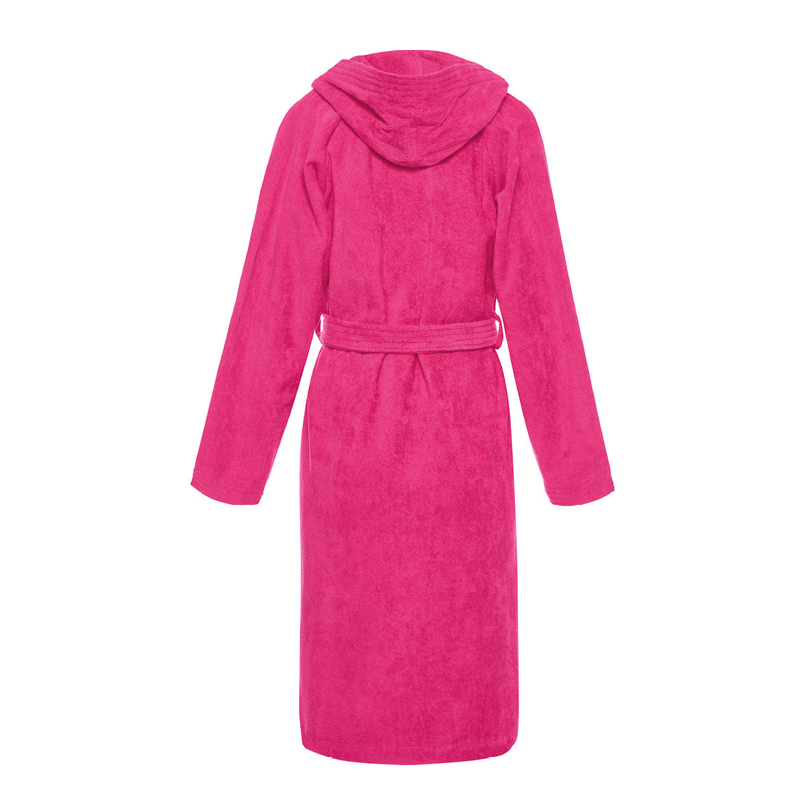 Hooded bathrobe - Fuchsia