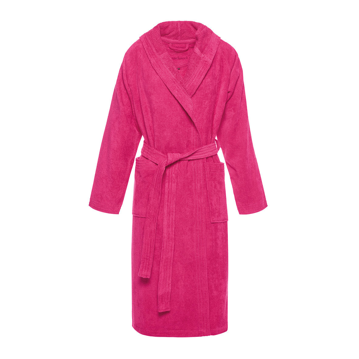 Hooded bathrobe - Fuchsia M