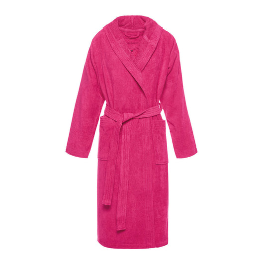 Hooded bathrobe - Fuchsia M