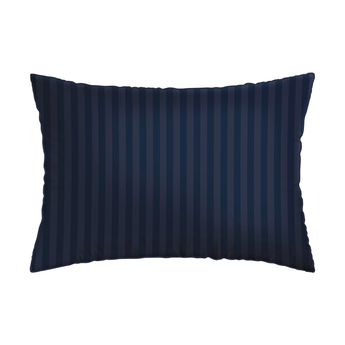 Pillowcase(s) cotton satin - Fleur de minuit Dark blue