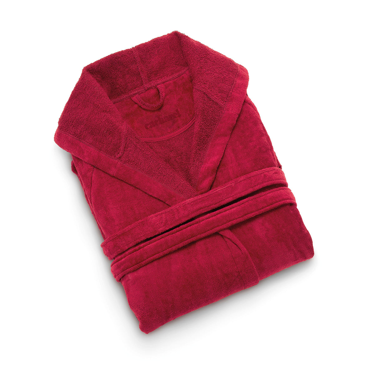 Hooded bathrobe - Burgundy