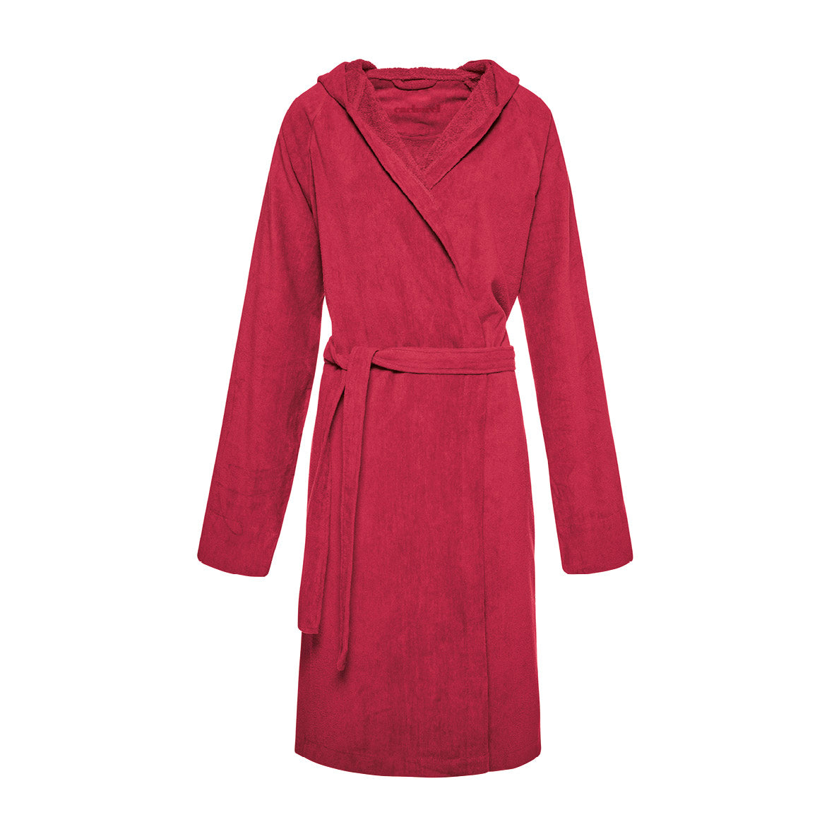 Hooded bathrobe - Burgundy M