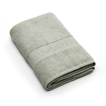 Bath towel Almond green - 70 x 140 cm