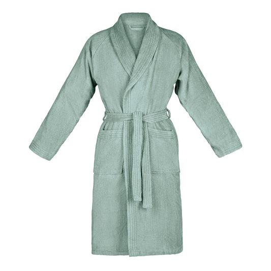 Bathrobe with shawl collar - Green