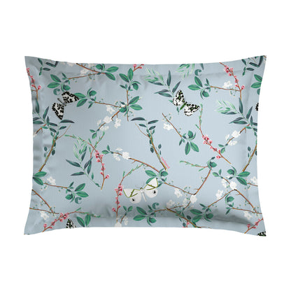 Pillowcase(s) cotton satin - Buddleia Teal