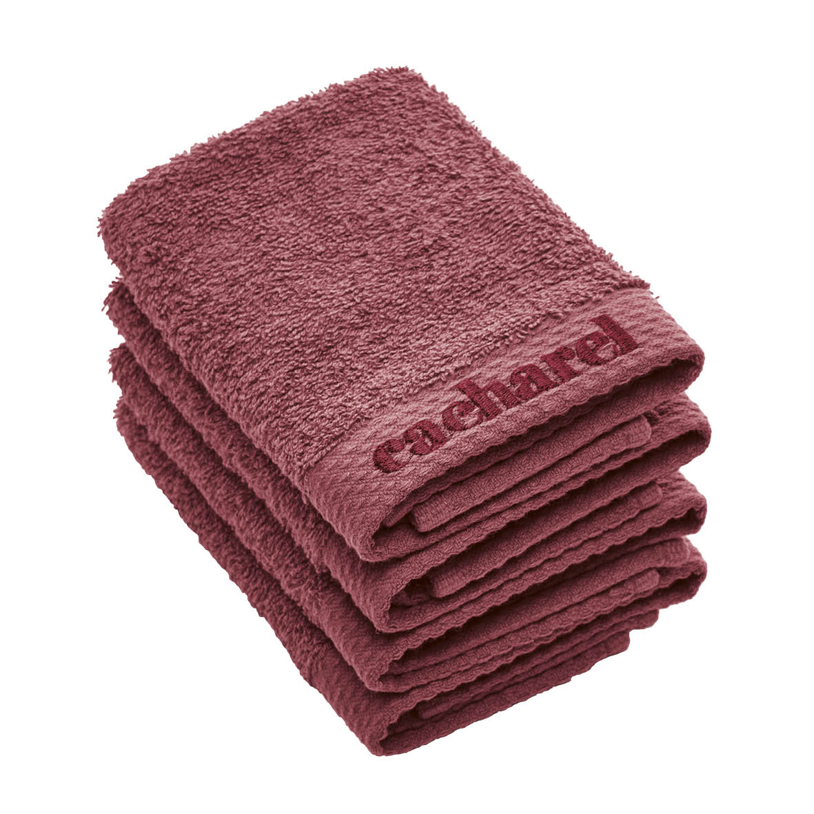 4 guest towels - 30 x 30 cm Blush pink