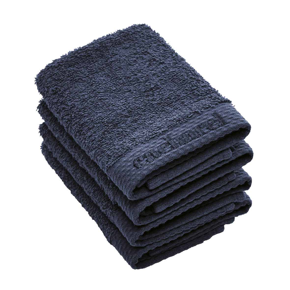 4 guest towels - 30 x 30 cm Navy blue