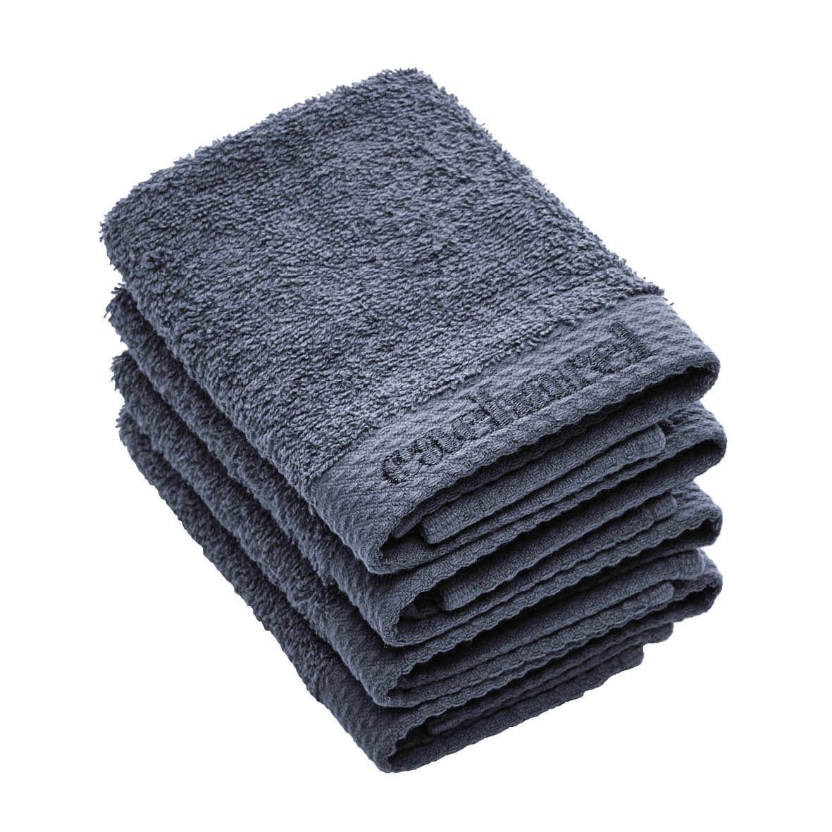 4 guest towels - 30 x 30 cm Blue grey