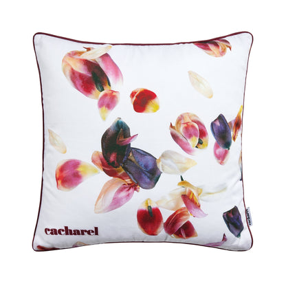 Cushion cotton - Aurore White 45 x 45 cm