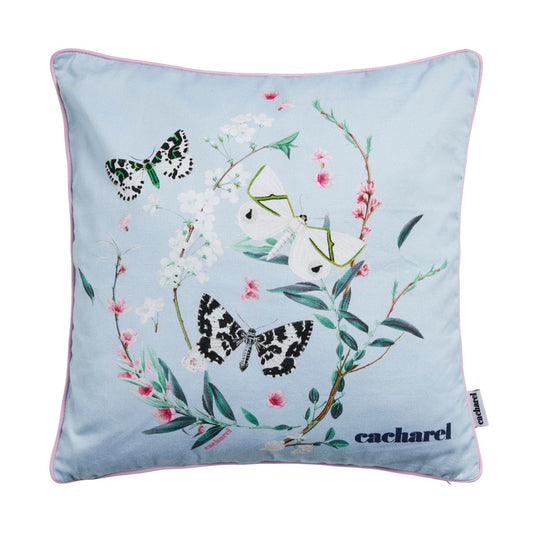 Cushion cover - 45 x 45 cm : Buddleia teal