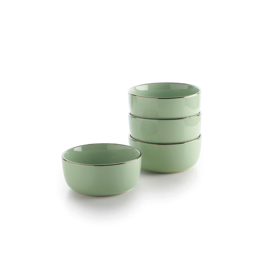 Set of 4 bowls - Light green