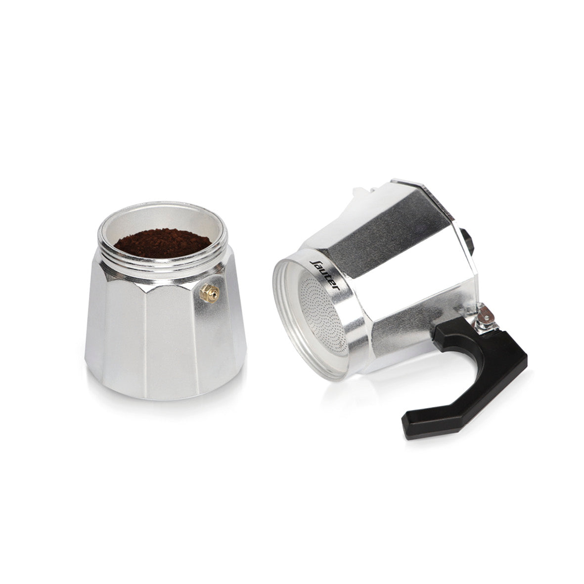 Coffee maker in aluminium 300 ml - Silver