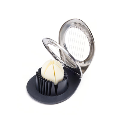 Stainless steel egg cutter - Silver