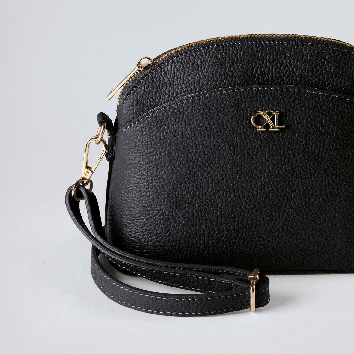 Leather crossbody bag Malesherbes