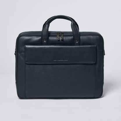 Leather work bag - Bastille Black